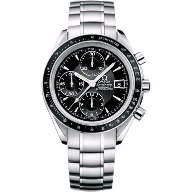 Speedmaster Date 40 Stainless Steel / Black / Bracelet