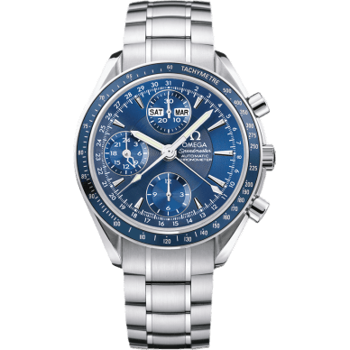 Speedmaster Day-Date 40 Stainless Steel / Blue / Bracelet