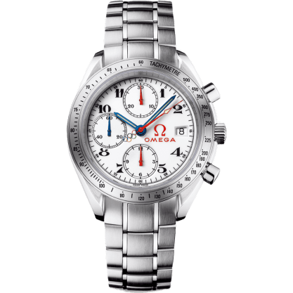 Speedmaster Date 40 Stainless Steel / White / Bracelet / Olympic Timeless