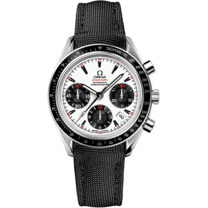 Speedmaster Date 40 Stainless Steel / Panda / Cordura