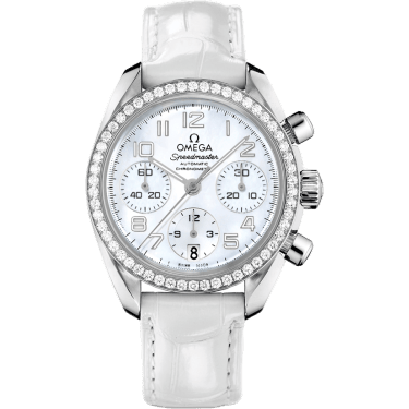 Speedmaster Date 38 Stainless Steel / Diamond / MOP