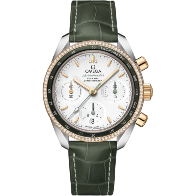 Speedmaster Co-Axial 38 Stainless Steel / Yellow Gold / Diamond / Silver