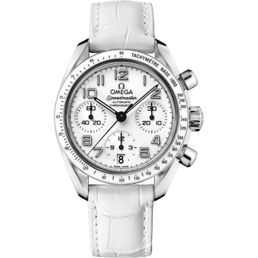 Speedmaster Date 38 Stainless Steel / White
