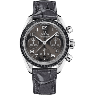 Speedmaster Date 38 Stainless Steel / Grey