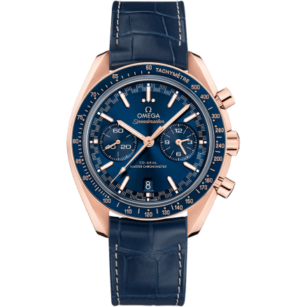 Speedmaster Racing Master Co-Axial / Sedna / Blue / Alligator