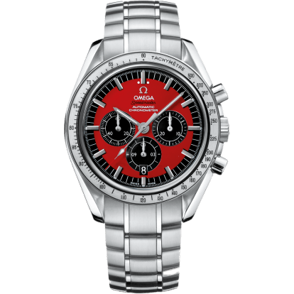 Speedmaster Michael Schumacher Stainless Steel / Red / Bracelet / The Legend Red