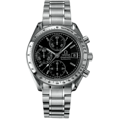 Speedmaster Date 40 Stainless Steel / Black / Bracelet