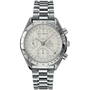 Speedmaster Day-Date 38 Stainless Steel / Silver / Bracelet