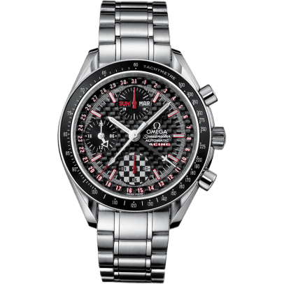 Speedmaster Day-Date 39 Stainless Steel / Black Carbon / Bracelet / Michael Schumacher World Champion