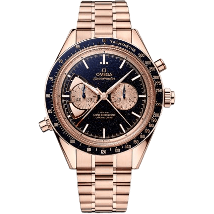 Speedmaster Chrono Chime Co-Axial Master Chronometer Chronograph Sedna Gold / Aventurine