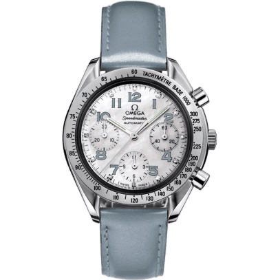 Speedmaster Reduced Ladies Stainless Steel / MOP / Grey