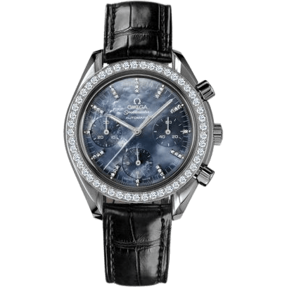 Speedmaster Reduced Ladies Stainless Steel / Diamond / MOP