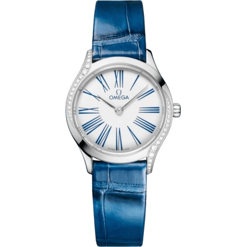 Mini Trésor Quartz 26 Stainless Steel - Diamond / White Enamel