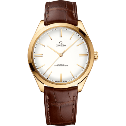 De Ville Trésor Master Chronometer Yellow Gold / White Enamel
