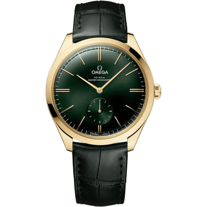 De Ville Trésor Master Chronometer Small Seconds Yellow Gold / Green