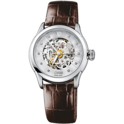 Artelier Skeleton 31 Diamonds Stainless Steel