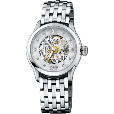 Artelier Skeleton 31 Diamonds Stainless Steel