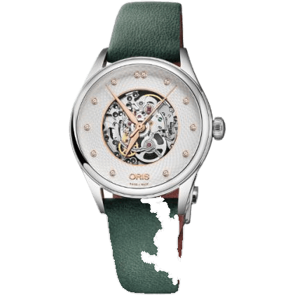 Artelier Skeleton 33 Diamonds Stainless Steel