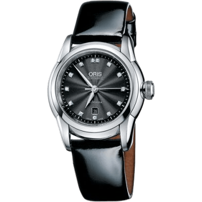 Artelier Date Diamonds 31 Stainless Steel / Black