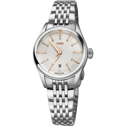 Artelier Date Diamonds 28 Stainless Steel / Silver / Bracelet