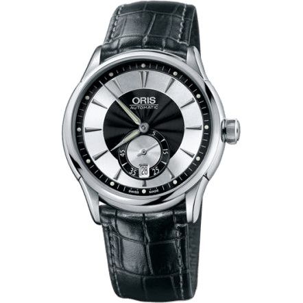 Artelier Small Second Date 40 Stainless Steel / Black - Silver