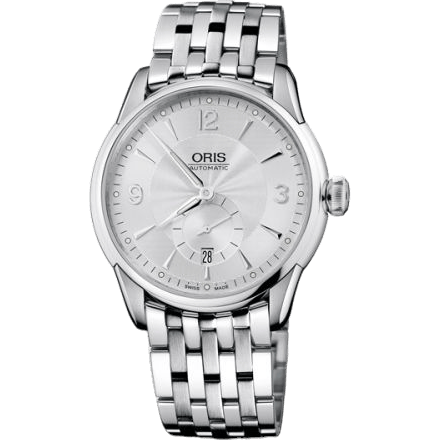 Artelier Small Second Date 40 Stainless Steel / Silver / Bracelet