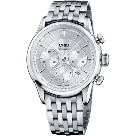 Artelier Chronograph 43.5 Stainless Steel / Silver / Bracelet