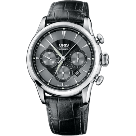 Artelier Chronograph 43.5 Stainless Steel / Black