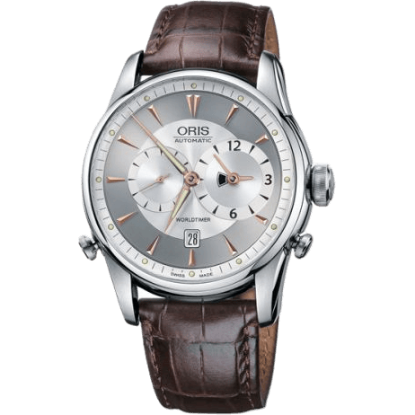 Artelier Worldtimer 42.5 Stainless Steel / Silver