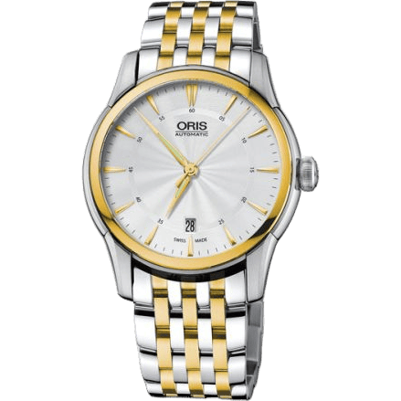 Artelier Date 40 Stainless Steel - Yellow Gold / Silver / Bracelet