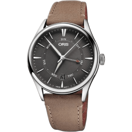 Artelier Pointer Day Date 40 Stainless Steel / Grey