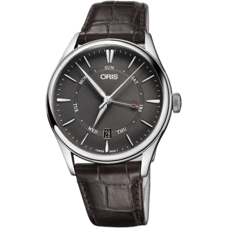 Artelier Pointer Day Date 40 Stainless Steel / Grey