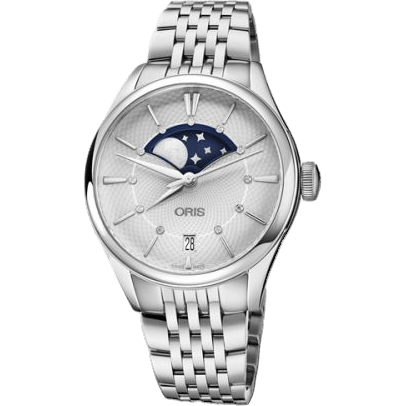Artelier Grande Lune Date 36 Stainless Steel / Silver