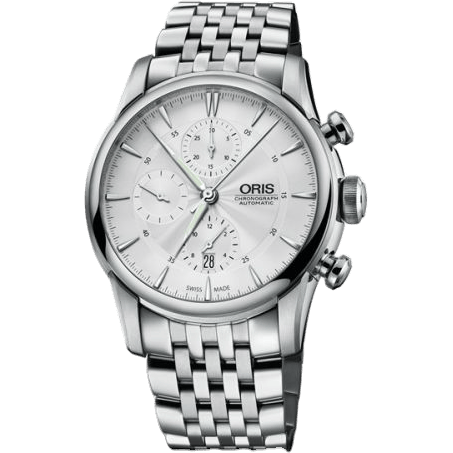 Artelier Chronograph 44 Stainless Steel / Silver / Bracelet