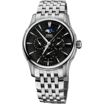 Artelier Complication 40.5 Stainless Steel / Black / Bracelet