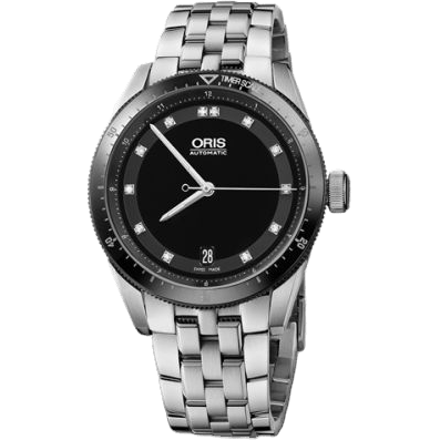 Artix GT Date Stainless Steel - Ceramic / Black - Diamond / Bracelet