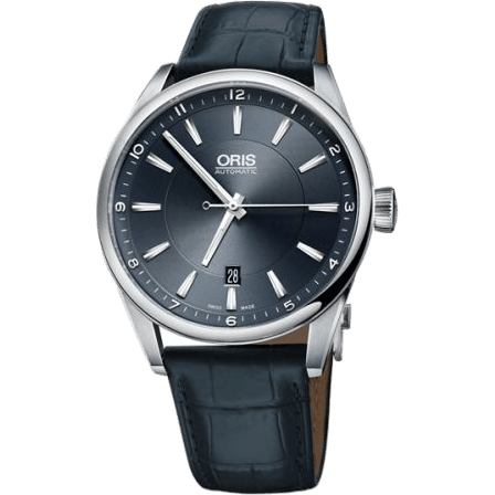 Artix Date 42 Stainless Steel / Blue