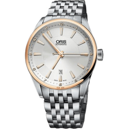 Artix Date 42 Stainless Steel - Rose Gold / Silver / Bracelet