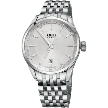 Artix Date 39 Stainless Steel / Silver / Bracelet