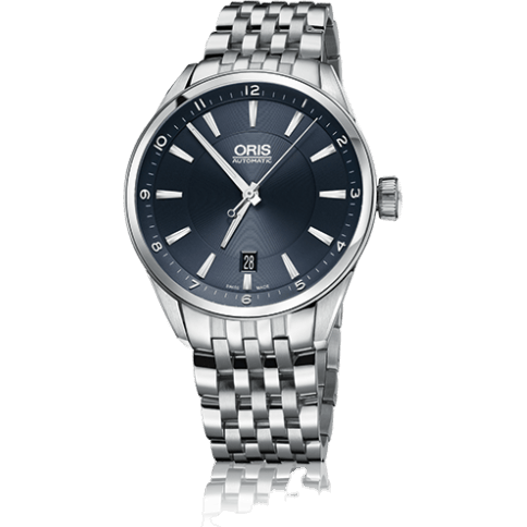 Artix Date 39 Stainless Steel / Blue / Bracelet