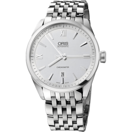 Artix Chronometer Date Stainless Steel / Silver / Bracelet