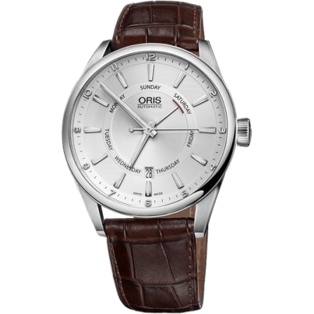 Artix Pointer Day Date Stainless Steel / Silver