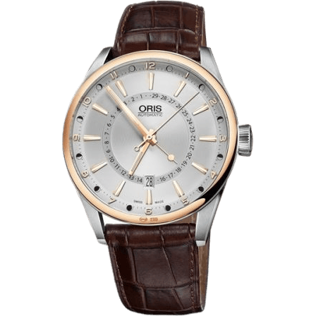 Artix Pointer Moon Date Stainless Steel - Rose Gold / Silver