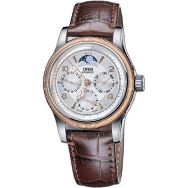 Big Crown Complication Stainless Steel - Rose Gold / Silver
