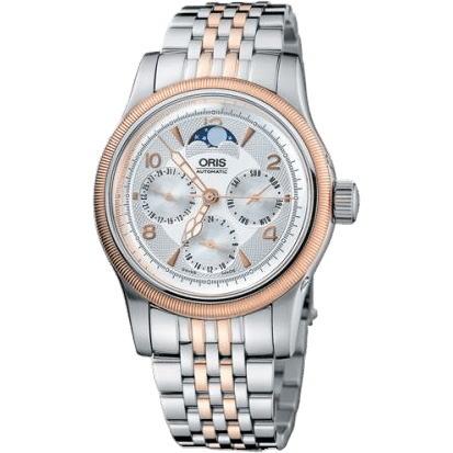 Big Crown Complication Stainless Steel - Rose Gold / Silver / Bracelet