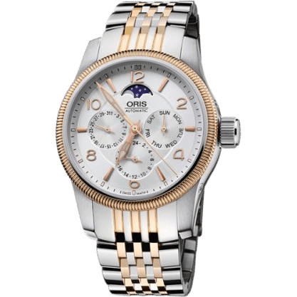 Big Crown Complication Stainless Steel - Rose Gold / Silver / Bracelet