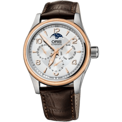 Big Crown Complication Stainless Steel - Rose Gold / Silver