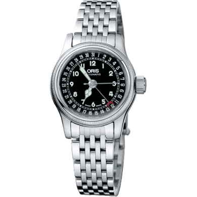 Big Crown Pointer Date 28.5 Stainless Steel / Black