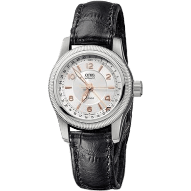 Big Crown Pointer Date 30 Stainless Steel / Silver