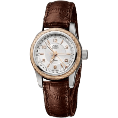 Big Crown Pointer Date 30 Stainless Steel - Rose Gold / Silver / Bracelet